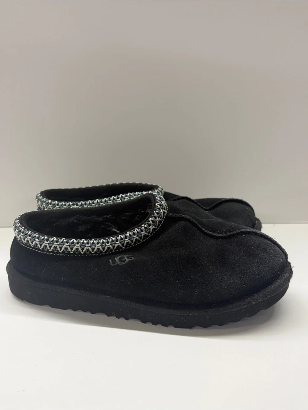 Used UGG Suede Slip-on Clogs Size 4